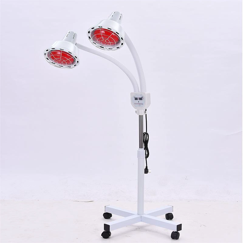 275W Double & Single Head Infrared Physical Therapy Lamps Infrared Red Light Therapy Heating Lamp