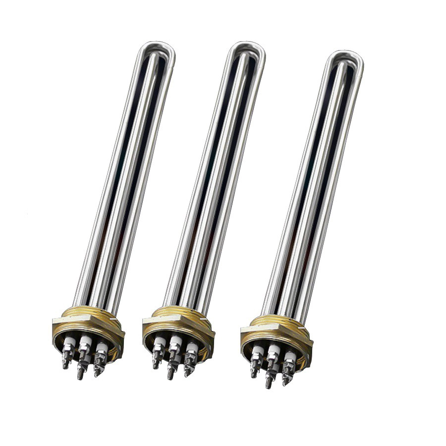 220V 3KW 280MM SS316 Electric Immersion Autoclave Heating Element Home Heater Parts Bain Marie Resistances