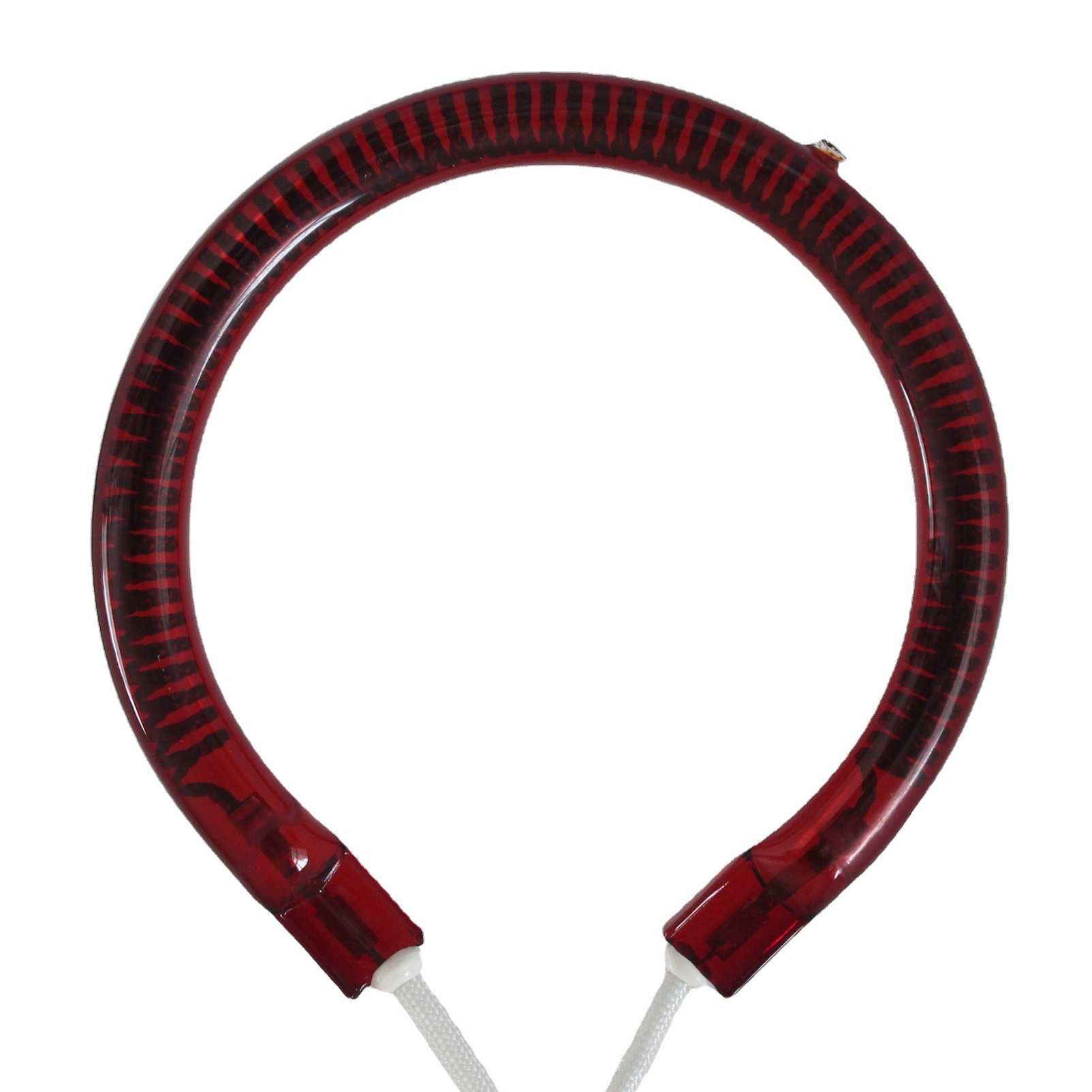 Carbon Fiber Ruby Halogen Round Type Heating Tube Quartz Shaped Heating Tube Infrared Heating Tube Manufacturer