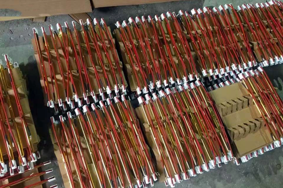 خيوط التنغستن مصباح الحرارة الكهربائية الطلاء علاج تجفيف مصابيح سخان أنبوب الأشعة تحت الحمراء