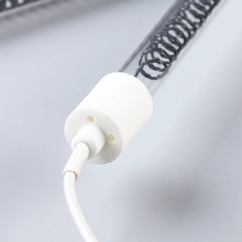 Electric Quartz Tube Carbon Fiber IR Heat Lamp Medium Wave IR Quartz Glass Heating Lamps
