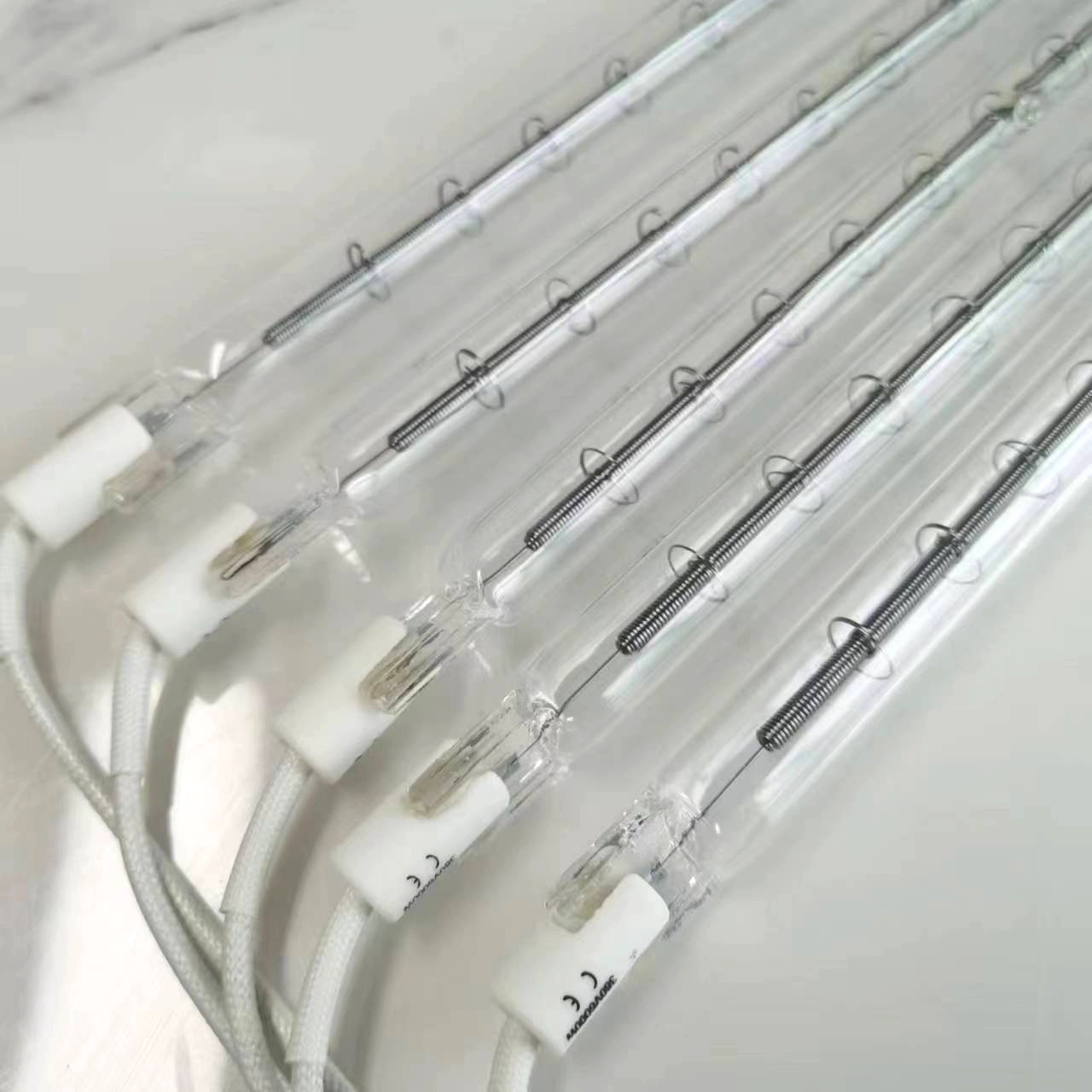 1800W 175V 435mm Electric Quartz Heater Lamp Short Wave Infrared Heating Elements for Dryer Machine