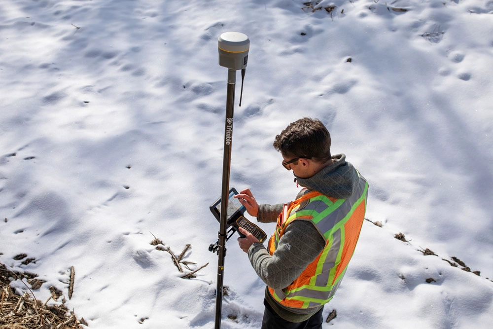 Trimble R12 GNSS Survey Receiver Hochzeitliche RTK -Lösung