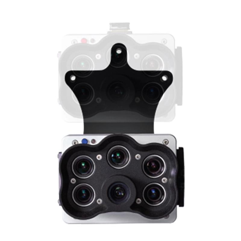 Multippectral à haute résolution et capteur de drone combiné RVB Micasense RedEdge-P double