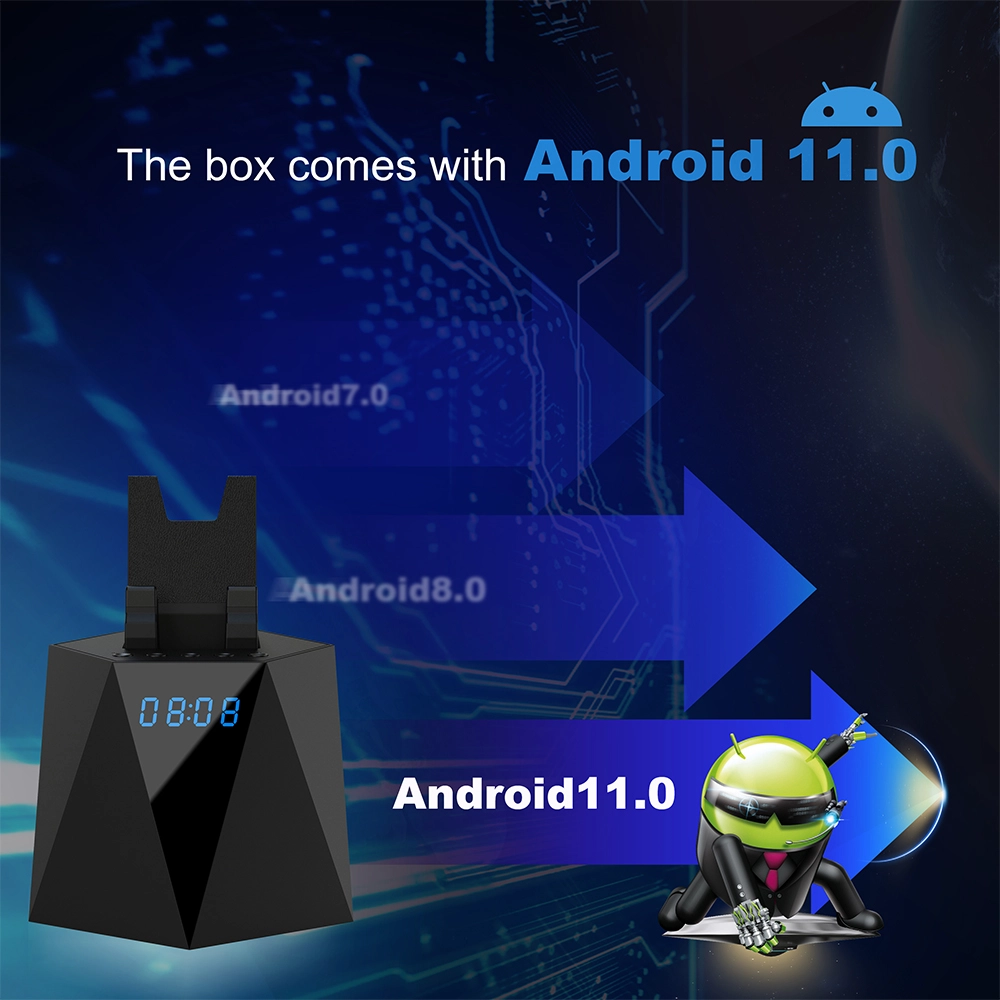 Android 11 4K 60fps Wireless Screencaster