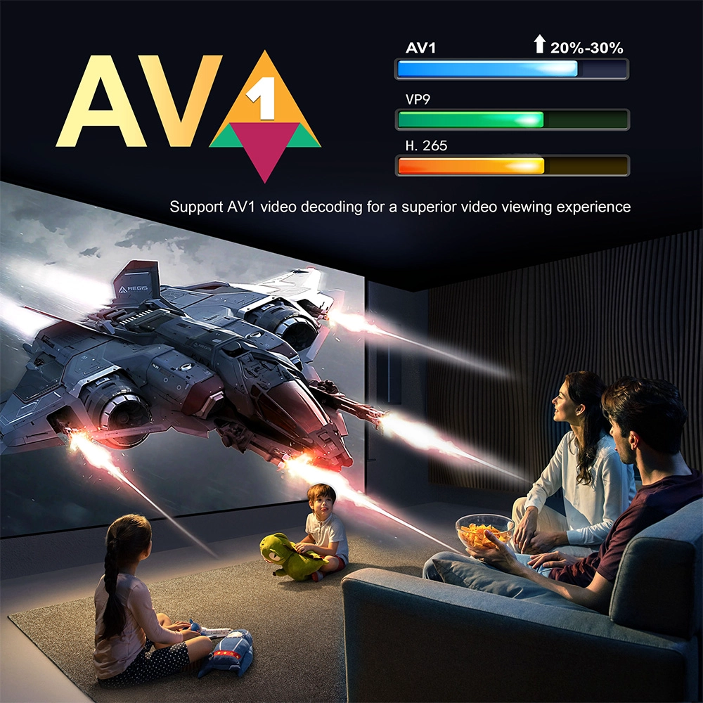Android TV Box 4K with Amlogic S928X Chipset 8GB RAM