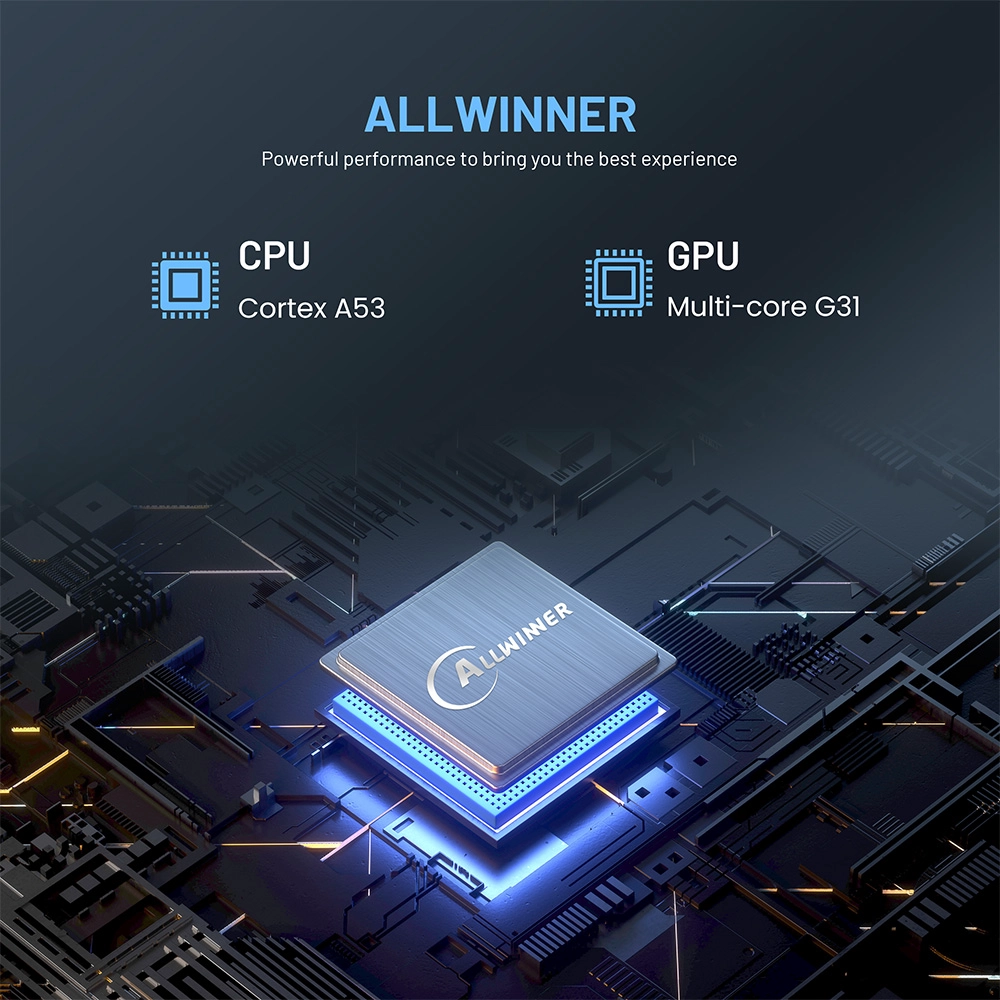 Allwinner H618/H313 Quad Core Android 10 Dual WiFi 4K UHD 4G LTE Set Top Box