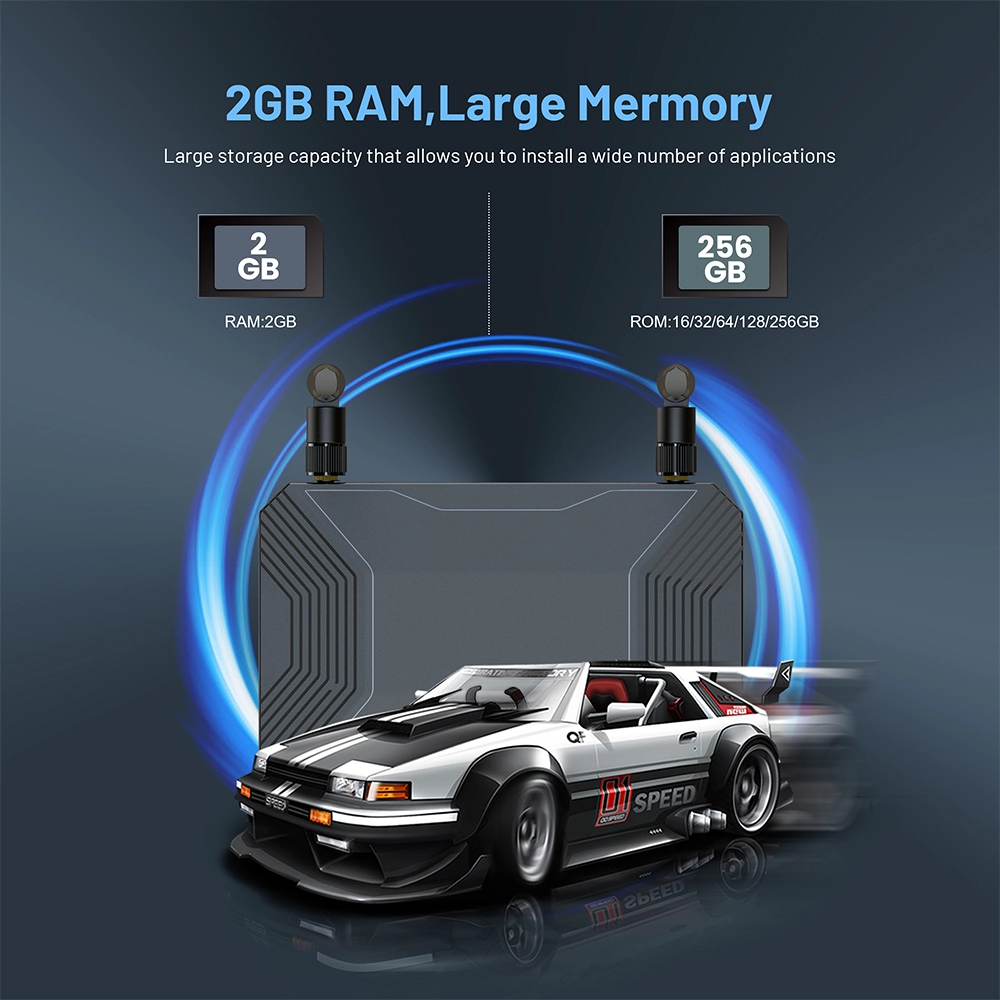 Allwinner H618/H313 Quad Core Android 10 Dual WiFi 4K UHD 4G LTE Set Top Box