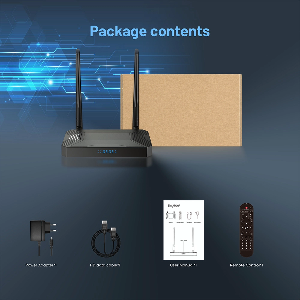 Allwinner H618/H313 Quad Core Android 10 Dual WiFi 4K UHD 4G LTE Set Top Box