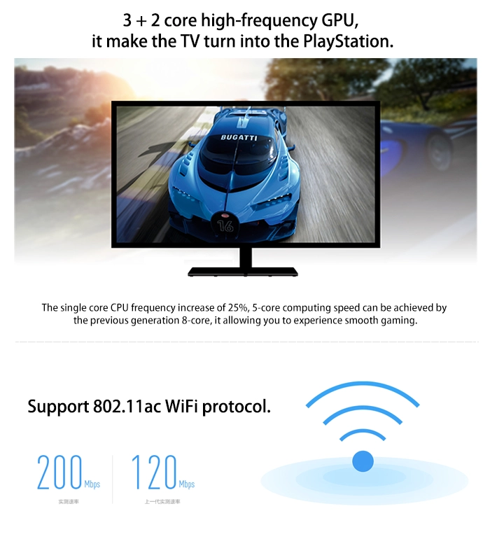 Android 5.1 Quad Core MXQ Pro OTT Amlogic S905 Smart TV Box G9C