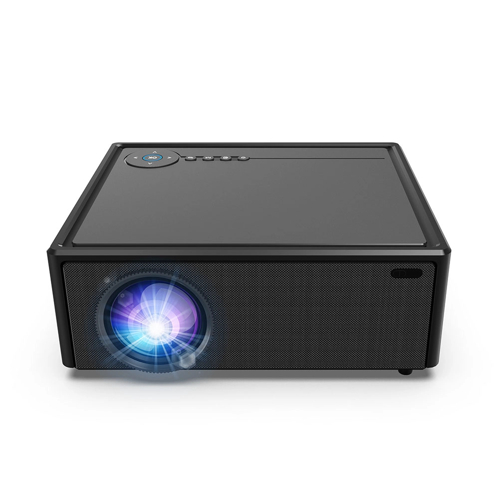 Smart Auto Focus Android TV OS Projector with 5G WiFi Bluetooth Native 1080P Home Movie Projector
