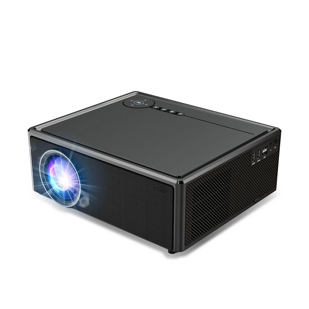 Smart Auto Focus Android TV OS Projector with 5G WiFi Bluetooth Native 1080P Home Movie Projector