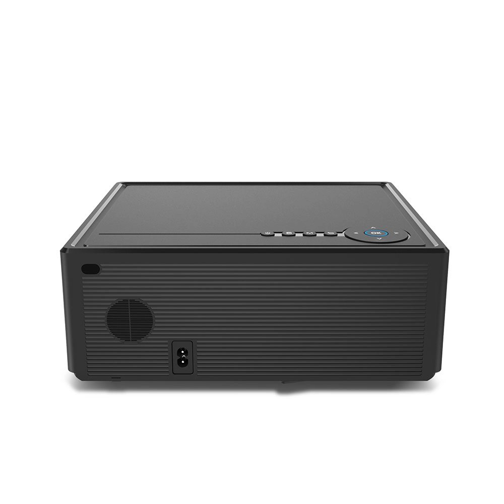 Smart Auto Focus Android TV OS Projector with 5G WiFi Bluetooth Native 1080P Home Movie Projector