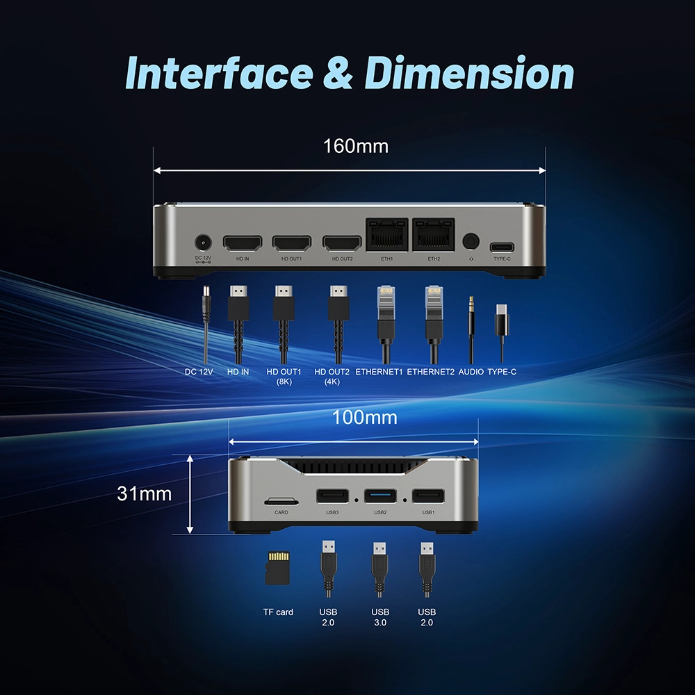 Rockchip RK3588 Octa Core Smart TV Box