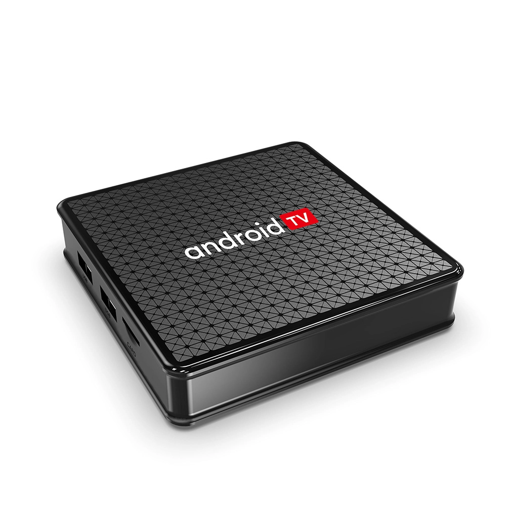 全志 H313 四核 WiFi 6 Android 10 谷歌 ATV 语音控制 4K 超高清机顶盒