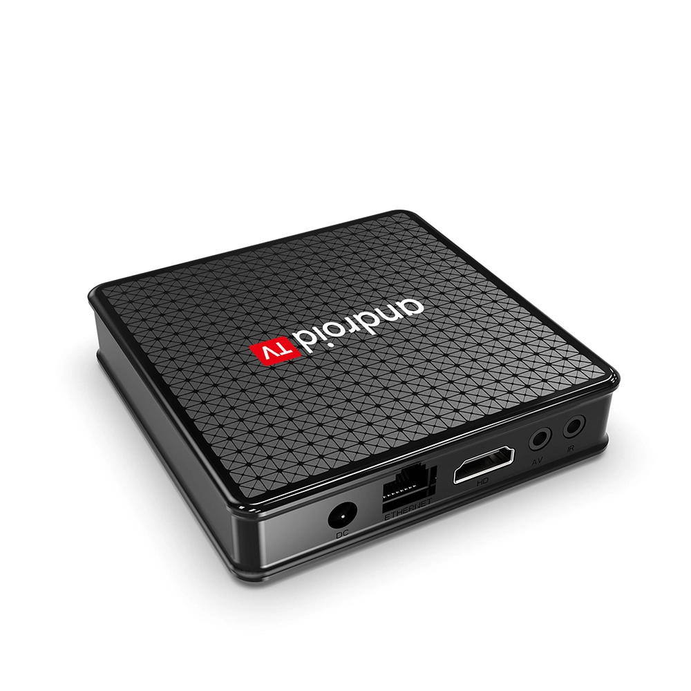 全志 H313 四核 WiFi 6 Android 10 谷歌 ATV 语音控制 4K 超高清机顶盒