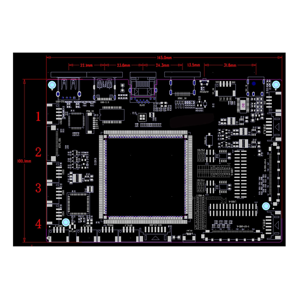 Digital Signage Media Player with Android 13 4GB RAM 4K