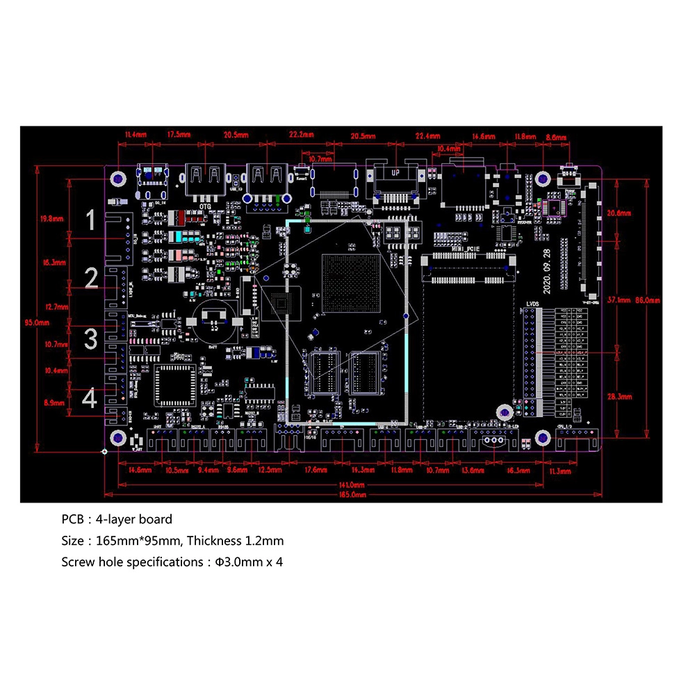Amlogic T972 Development Board for 4K Digital Signage Applications