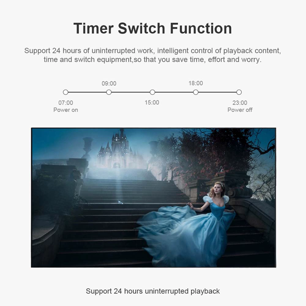 27-Inch Indoor Ultra-Thin Digital Signage Advertising Screen