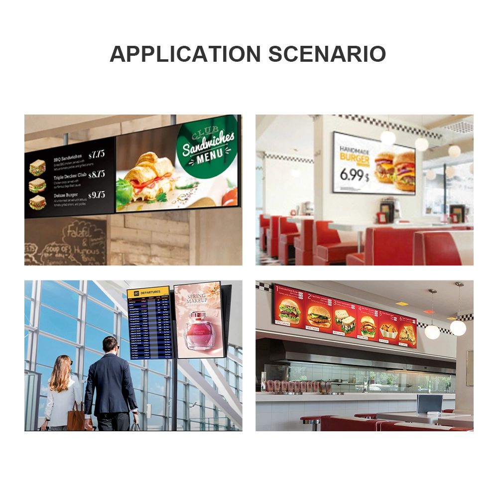 27-Inch Indoor Ultra-Thin Digital Signage Advertising Screen