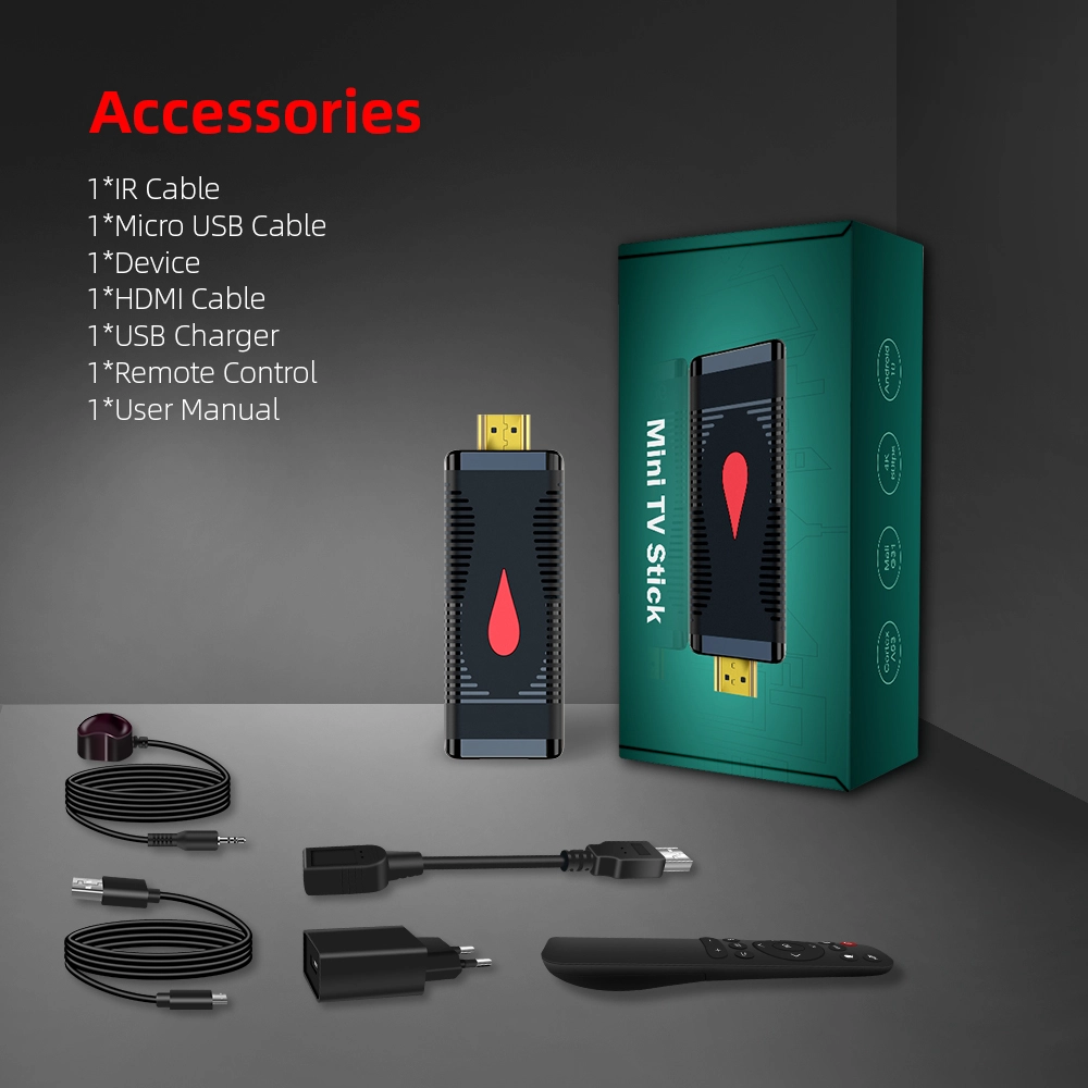Android 10 Allwinner Quad Core H313 4K Mini TV Stick