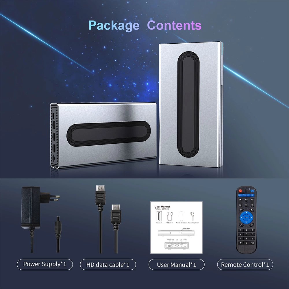 Ultra HD Internet TV Box with 8K Ultra-HD Android 11 8G RAM 7-in-1 Multi-Screen And Efficient Fan Cooling