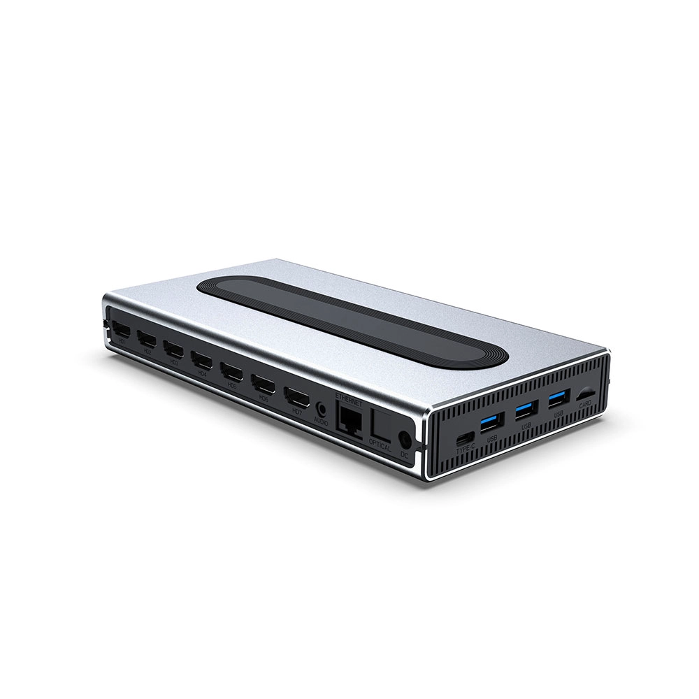 Ultra HD-Internet-TV-Box mit 8K Ultra-HD Android 11 8G RAM 7-in-1 Multi-Screen und effiziente Lüfterkühlung