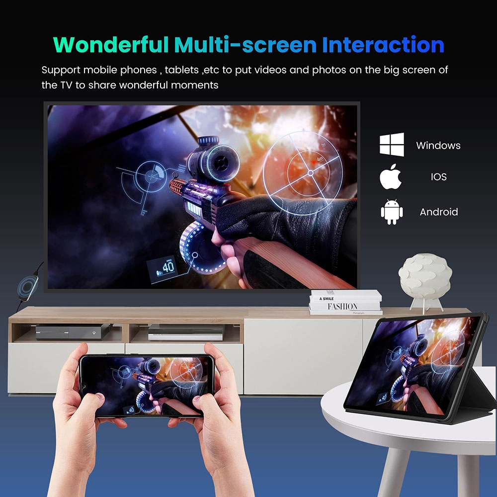 OTT TV Box with Amlogic S905X5M Quad Core AI-SR