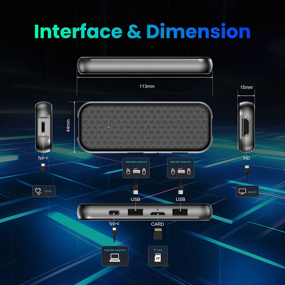 OTT TV Box with Amlogic S905X5M Quad Core AI-SR