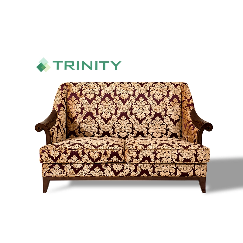 Custom Made Durable Hotel Furniture Classic Italian 2 Seat Sofa