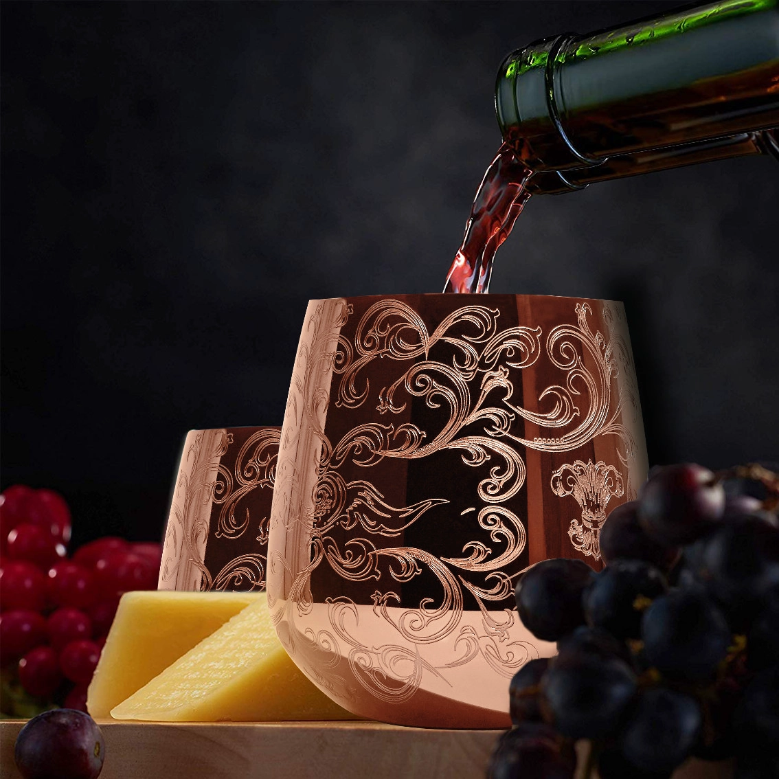 Un nouveau choix élégant : les verres à vin aux œufs
