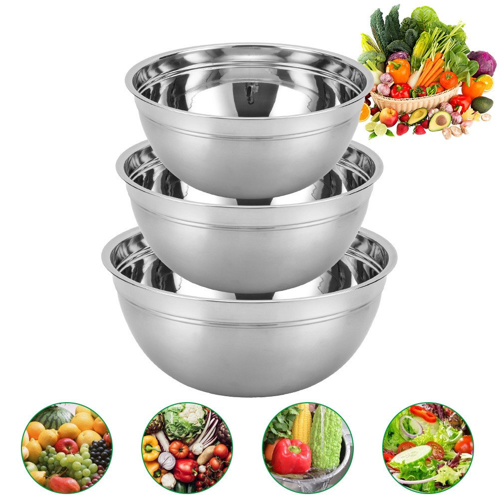 Why Stainless Steel Mixing Bowls Are a Must-Have for Commercial Kitchens & Bulk Buyers