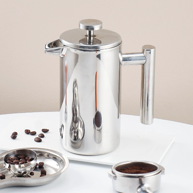 Come utilizzare una pressa per caffè in acciaio inossidabile