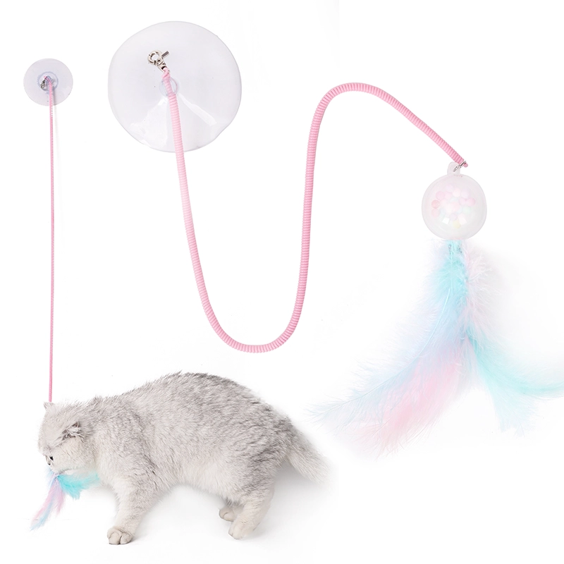 Juguete para gatos con pelota hinchable