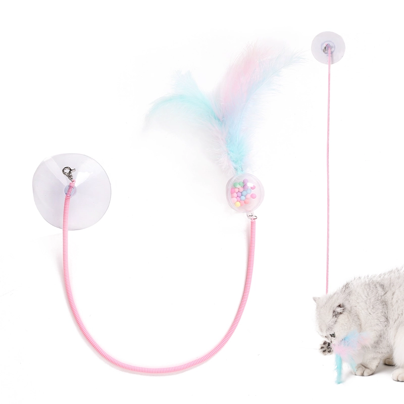 Juguete para gatos con pelota hinchable