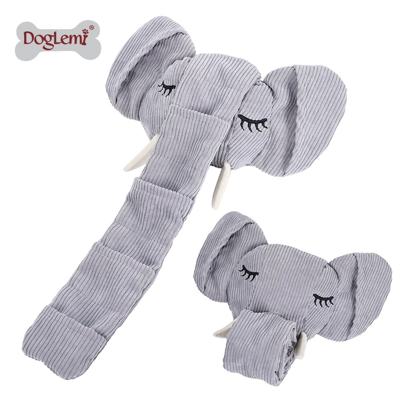 Elefant, verstecktes Essen, pädagogisches Hundespielzeug, Schnüffelspielzeug, Teddybär, Zähneknirschen, auslaufendes Essen, Schnüffelgeräusch, begleitende bissfeste Haustierprodukte