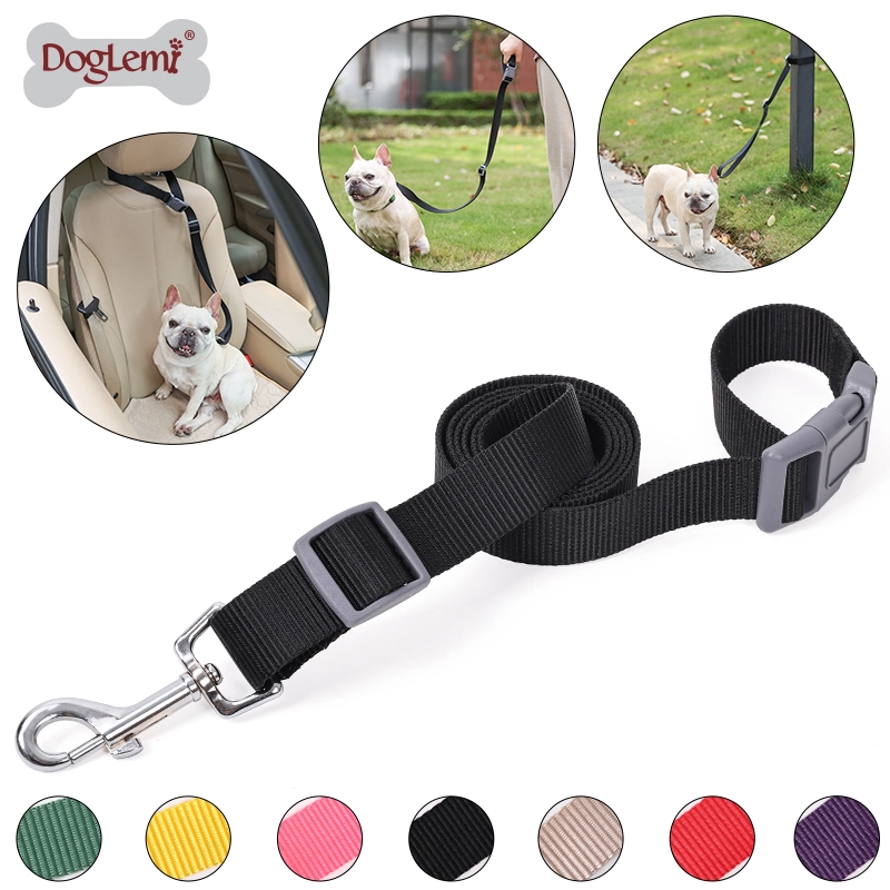 Pet dog car leash