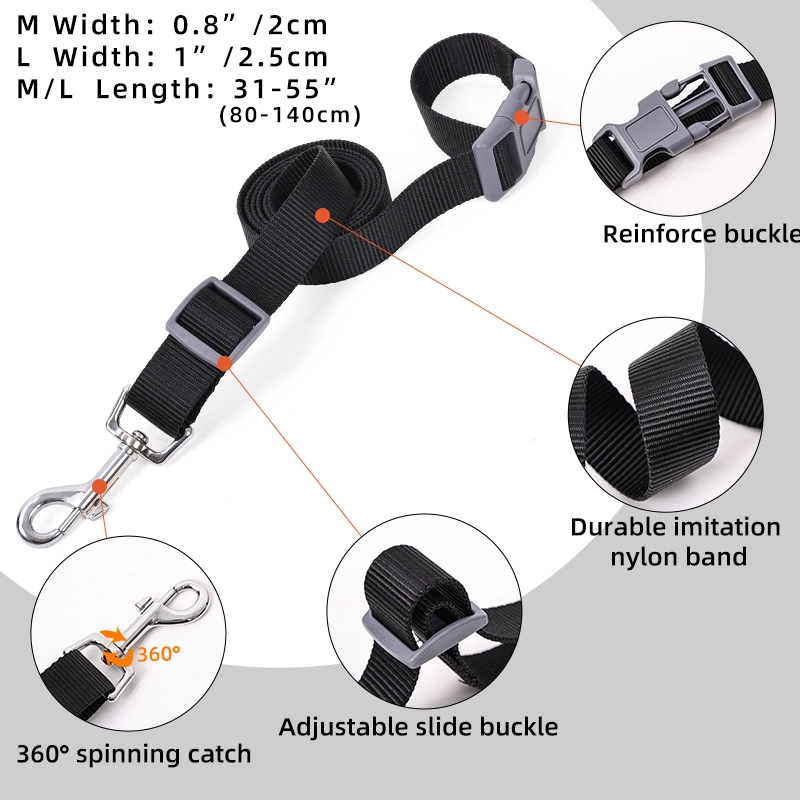 Pet dog car leash