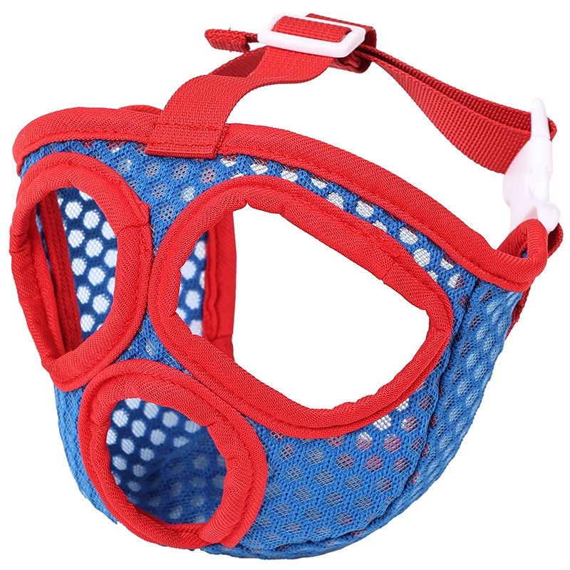 Muselière pour chien en maille respirante à nez plat
