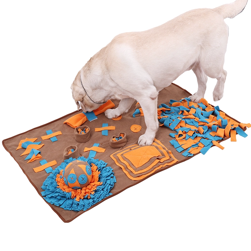 Les jouets interactifs de Puzzle de chien de reniflage encouragent les compétences naturelles de recherche de nourriture tapis d'alimentation d'entraînement d'odeur de chien de grande race