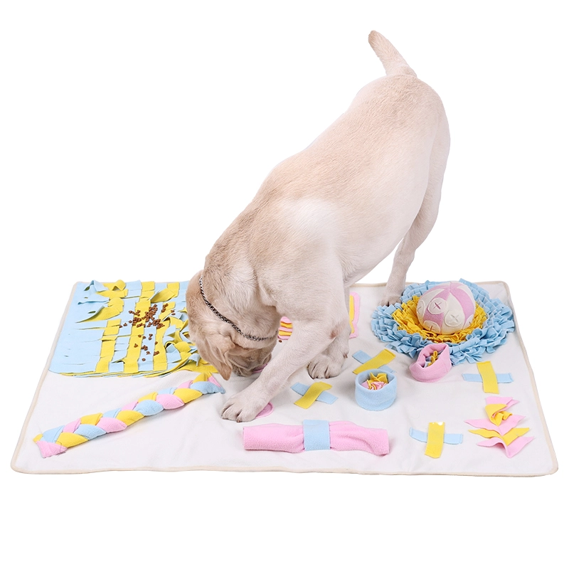 Les jouets interactifs de Puzzle de chien de reniflage encouragent les compétences naturelles de recherche de nourriture tapis d'alimentation d'entraînement d'odeur de chien de grande race