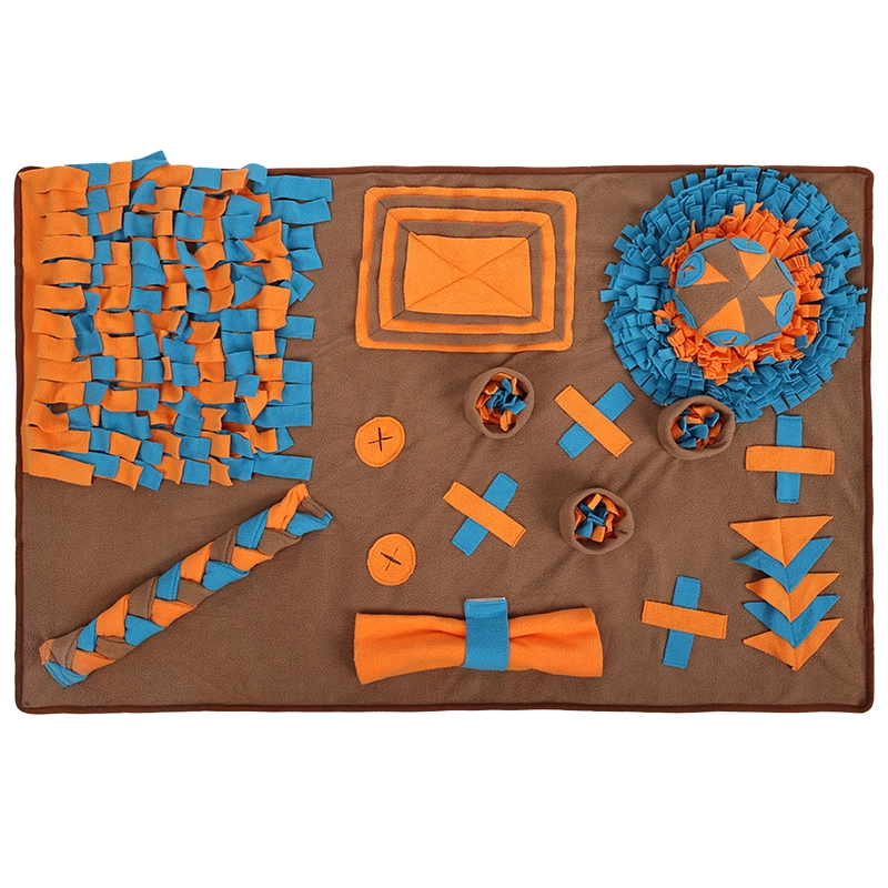Les jouets interactifs de Puzzle de chien de reniflage encouragent les compétences naturelles de recherche de nourriture tapis d'alimentation d'entraînement d'odeur de chien de grande race