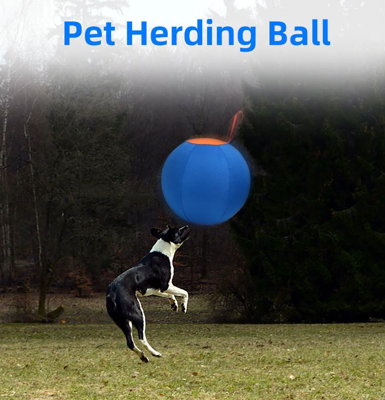 Großer Hüteball für Hundewelpen, 18-Zoll-Hundespielzeug, großer Hundeball, Rinderhunderennen und Herdenball