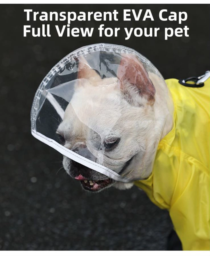 Imperméable pour chien OEM imperméable avec bottes équipement de pluie pour animaux de compagnie
