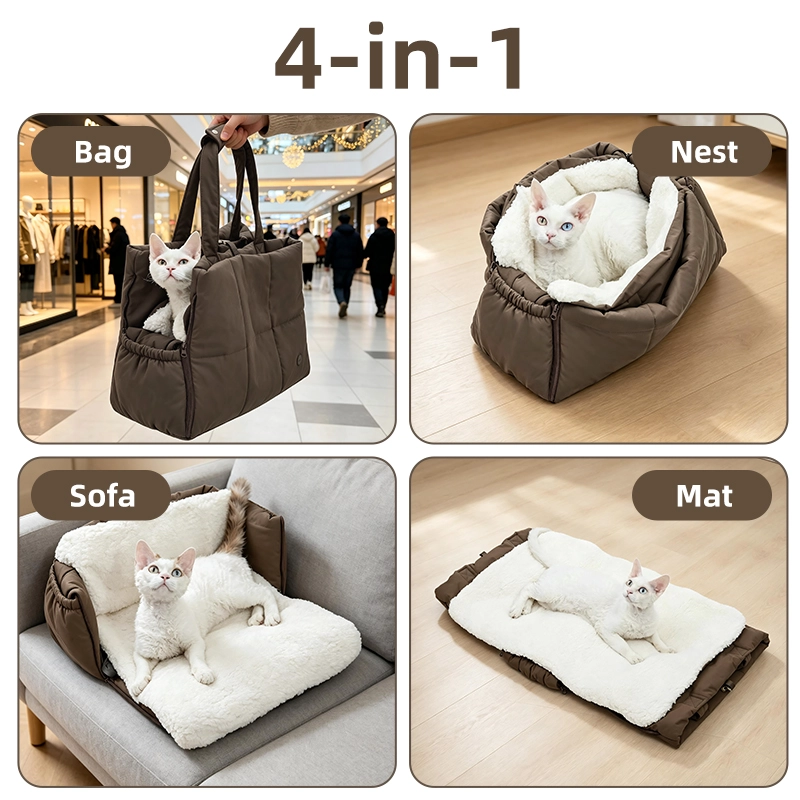 Doglemi – sac à bandoulière multifonctionnel de luxe pour animaux de compagnie, accessoires pour animaux de compagnie, sac de transport de luxe pour usage extérieur, Direct usine