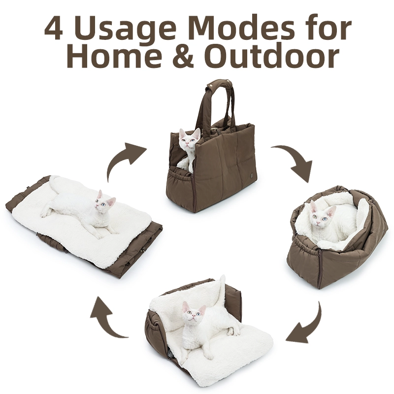 Doglemi – sac à bandoulière multifonctionnel de luxe pour animaux de compagnie, accessoires pour animaux de compagnie, sac de transport de luxe pour usage extérieur, Direct usine