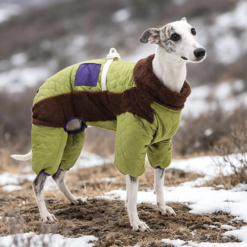 Heißer Verkauf, bequeme Passform, Hundekleidung, weicher, hautfreundlicher Ganzkörper-Wintermantel für Hunde für Spaziergänge im Freien