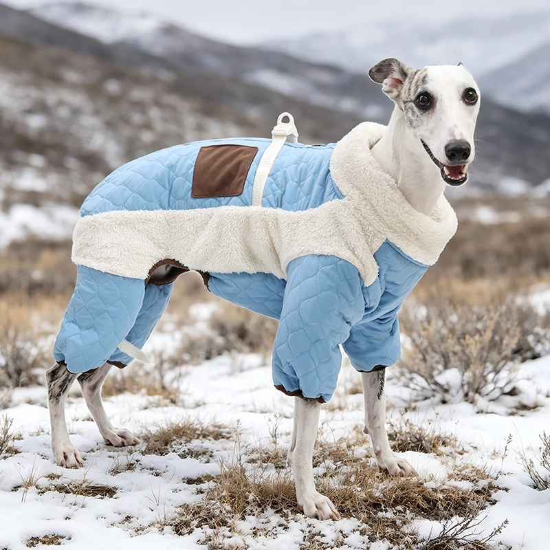 Heißer Verkauf, bequeme Passform, Hundekleidung, weicher, hautfreundlicher Ganzkörper-Wintermantel für Hunde für Spaziergänge im Freien