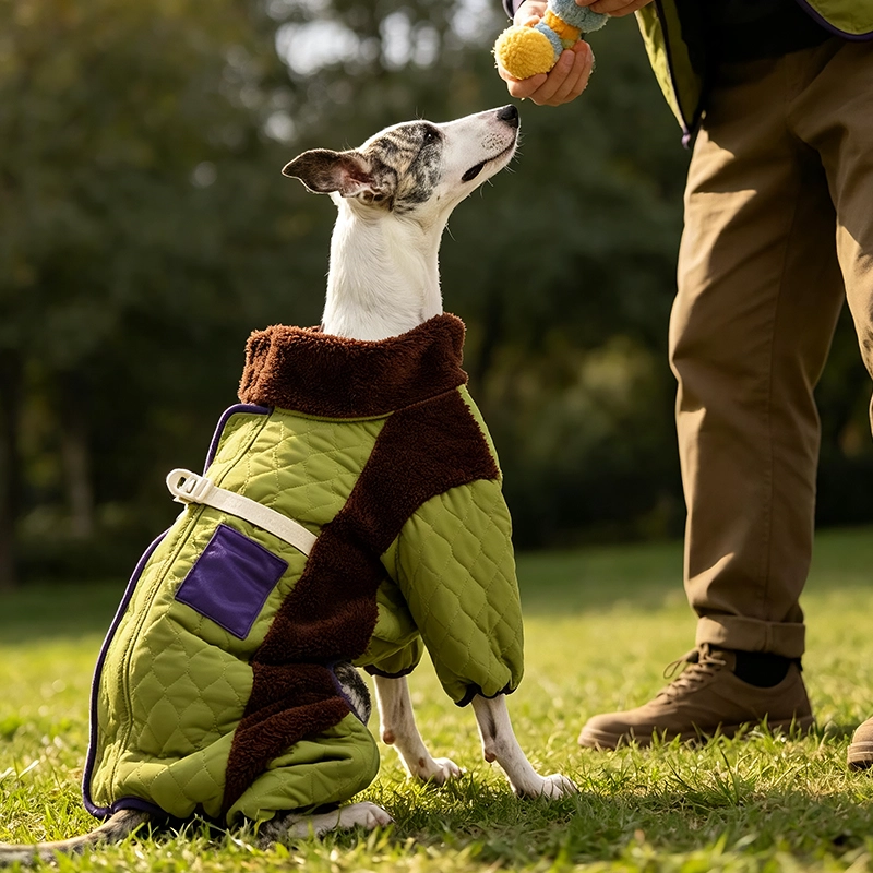 Heißer Verkauf, bequeme Passform, Hundekleidung, weicher, hautfreundlicher Ganzkörper-Wintermantel für Hunde für Spaziergänge im Freien