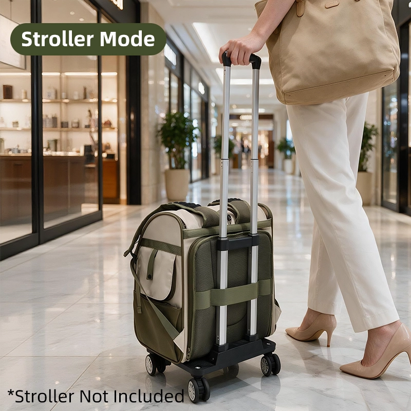 Doglemi New Design Polyester and Nylon Scalable Space Multifunctional Pet Carrier Backpack Dog Accessories